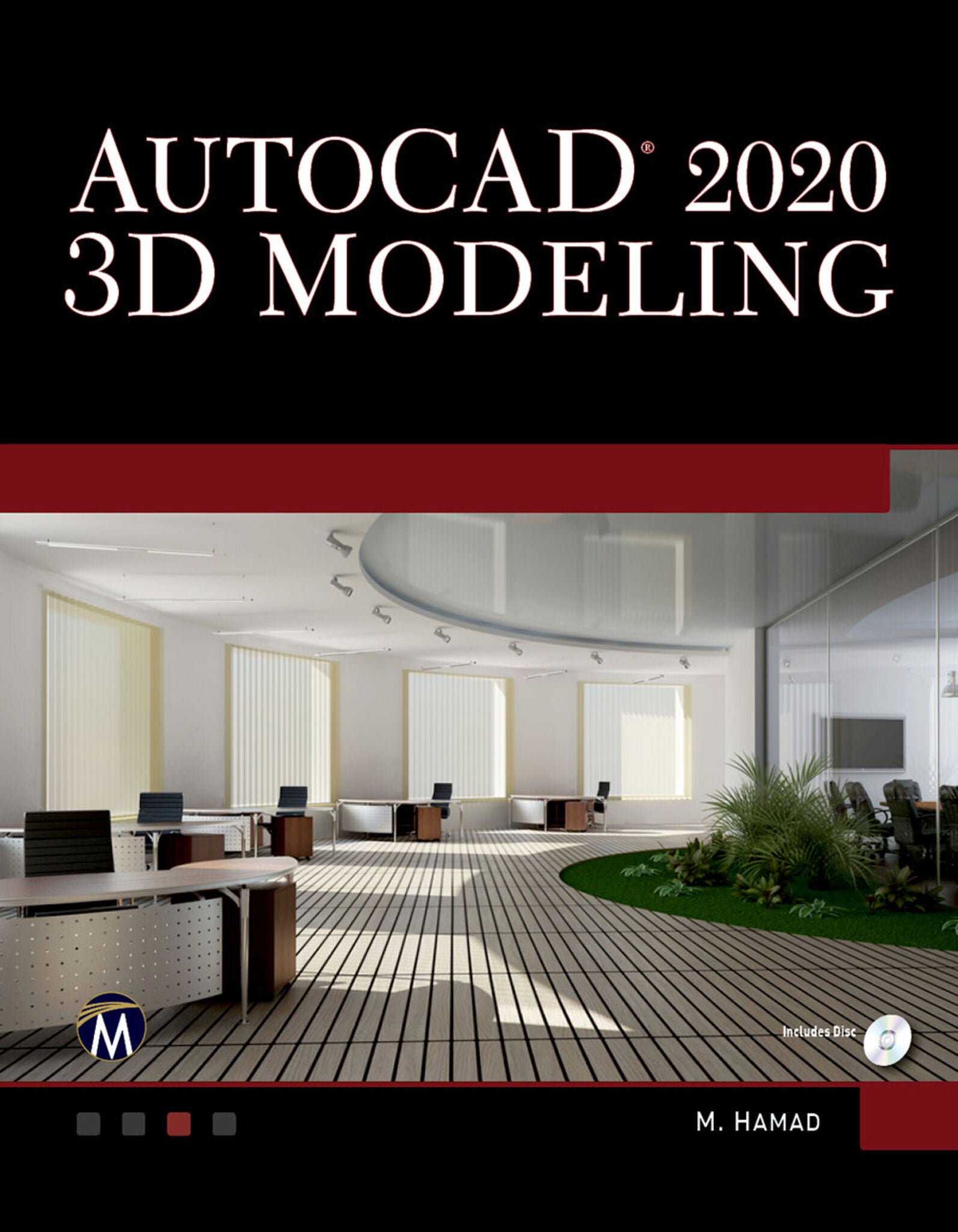 Cover image for AutoCAD 2020 3D Modeling ISBN 9781683923794